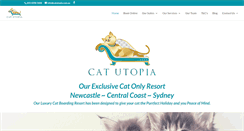 Desktop Screenshot of catutopia.com.au