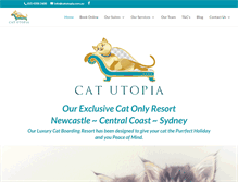 Tablet Screenshot of catutopia.com.au